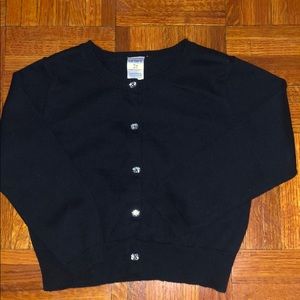 Carter’s black cardigan